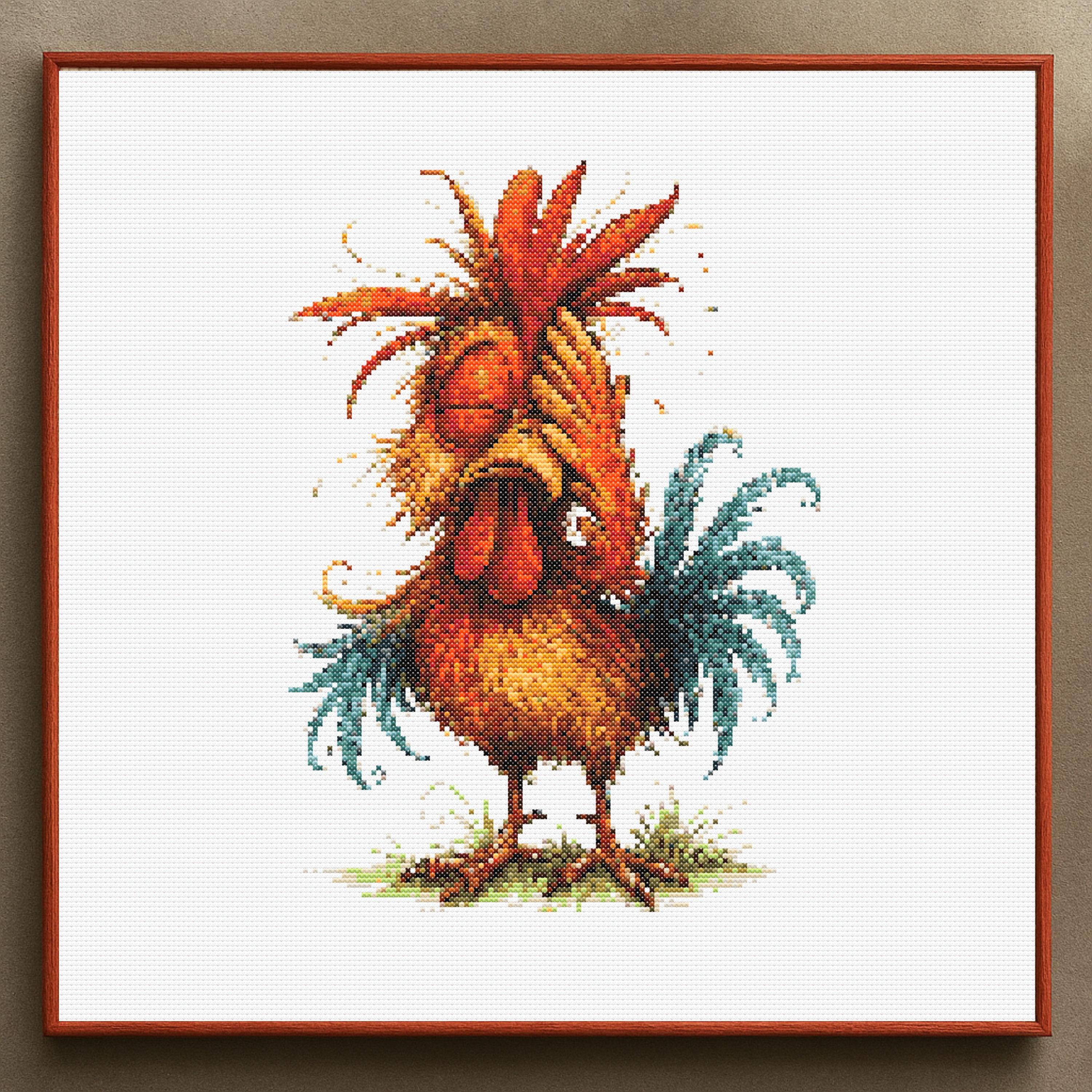 トップス GAKKIN ROOSTER LEGS EMBROIDERY il_fullxfull.6982869224_ozyl.jpg