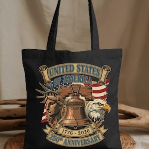Patriotiska USA 250-årsjubileum PNG-paket – Kapitolium, Frihetsklocka, Frihetsgudinnan, Örn bild 4