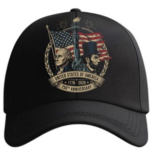 Patriotiska USA 250-årsjubileum PNG-paket – Kapitolium, Frihetsklocka, Frihetsgudinnan, Örn bild 8
