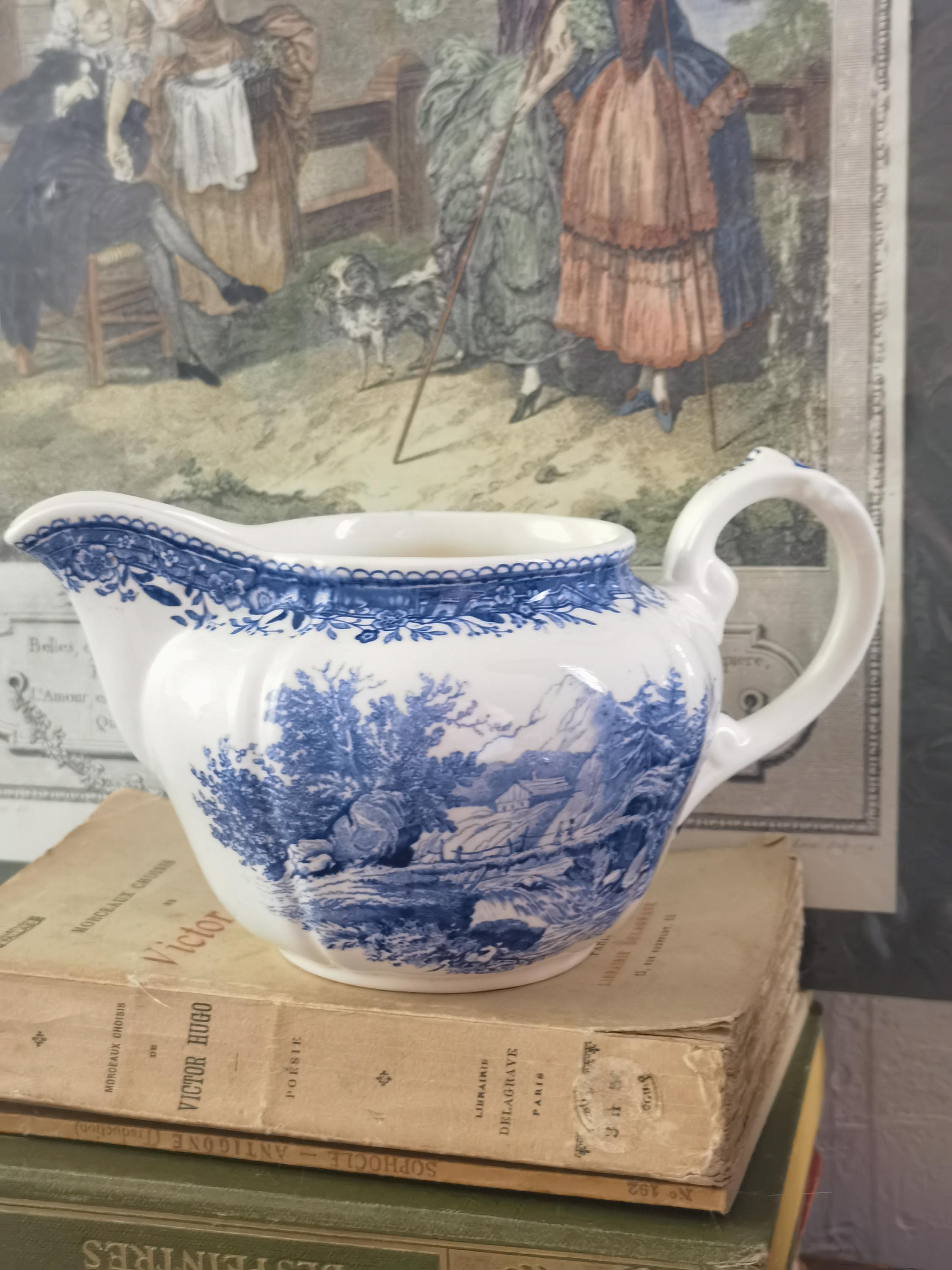 Antique Villeroy and Boch Pitcher - Etsy