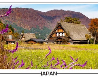 Postcards and posters from traditional Japan