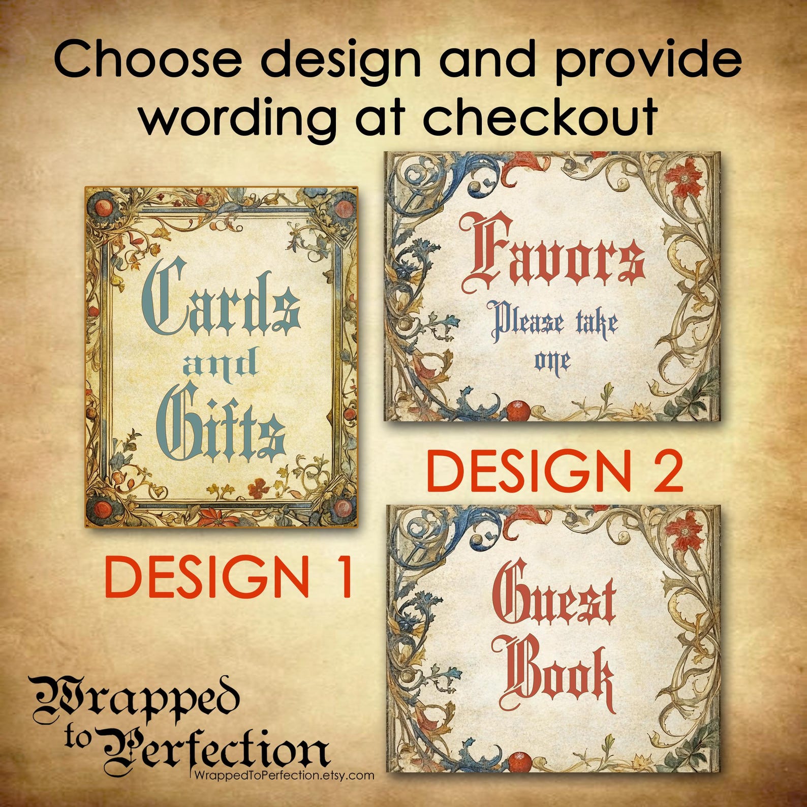 Custom Medieval Sign: Renaissance Faire Decor (digital or Printed ...