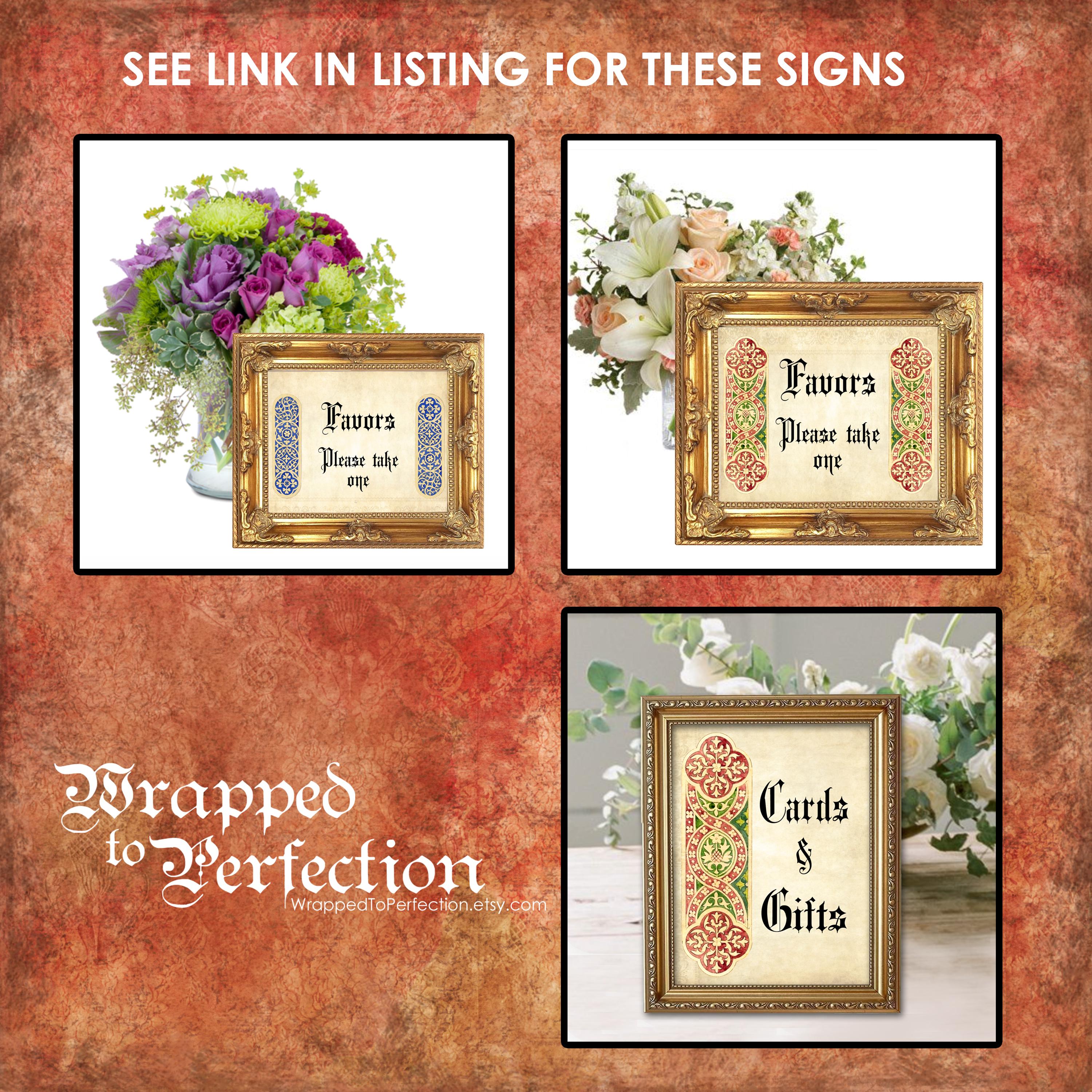 Custom Medieval Sign: Renaissance Faire Decor (digital or Printed ...