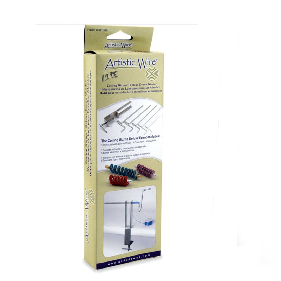 Artistic Wire Coiling Gizmo, Jewelry Making Supply, Deluxe Winding Tool