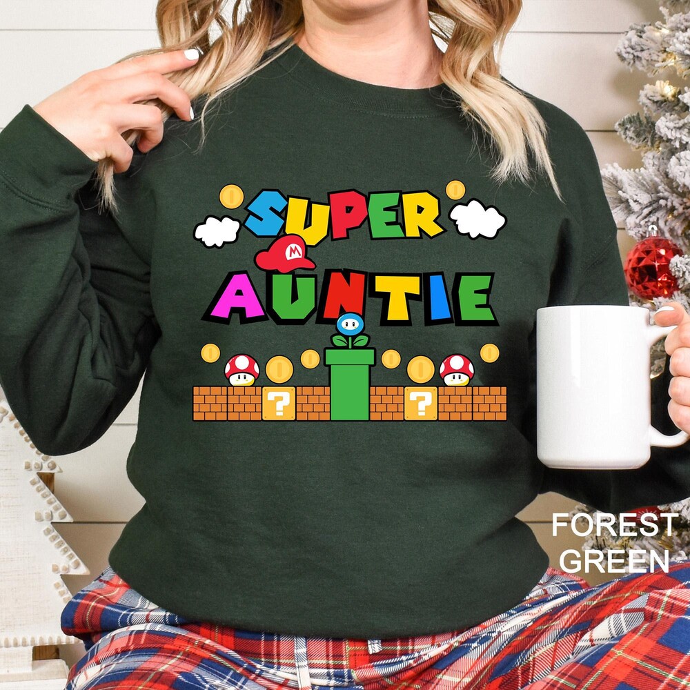 Super Mario Sweatshirt, Mario Mom Dad Bro Sis Sweatshirt, Mario Sweatshirts, Custom Mario Sweatshirt, Customize Mario Sweatshirt, 621386 Startees