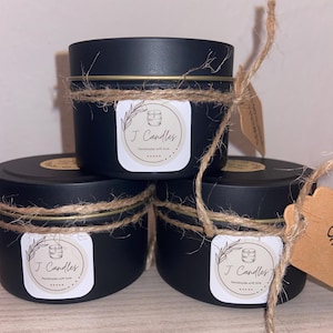 Scented Soy Wax Candles