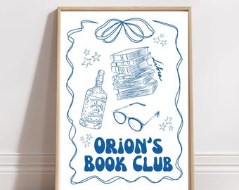 Zodiac Academy-affisch Professor Lance Orions bokklubb