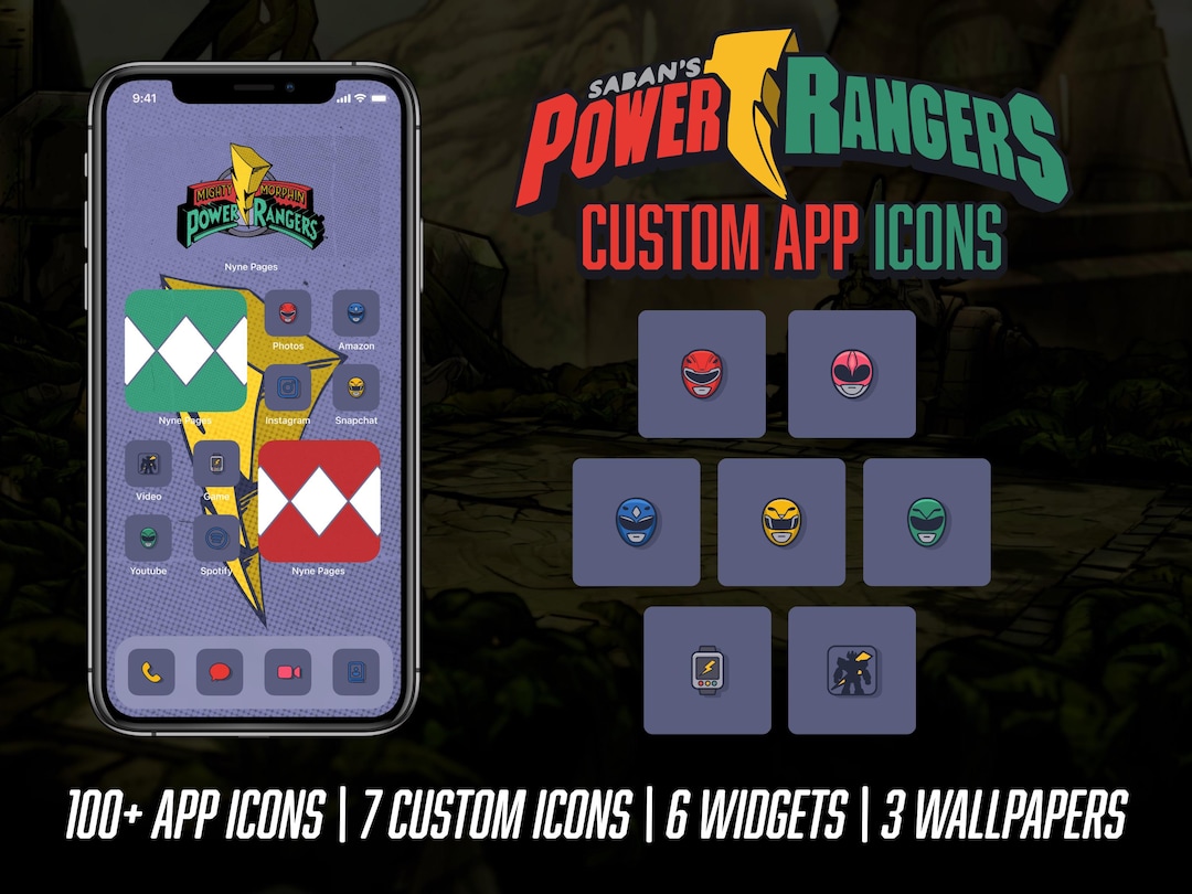 Power Rangers App Icons: 100+ App Icons + Custom Icons, Wallpapers and ...
