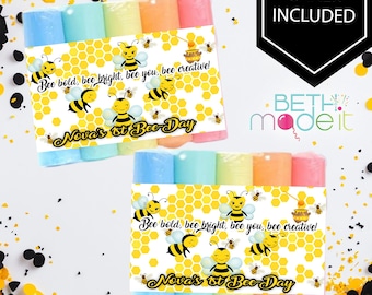Custom Any Theme - Chalk Favors - 1st Birthday