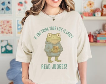 Funny Christian Comfort Colors Frog Shirt, Cute Faith Tee for Women, Christian Humor Gift, Aesthetic Bible Verse T Shirt, Youth Group Tee