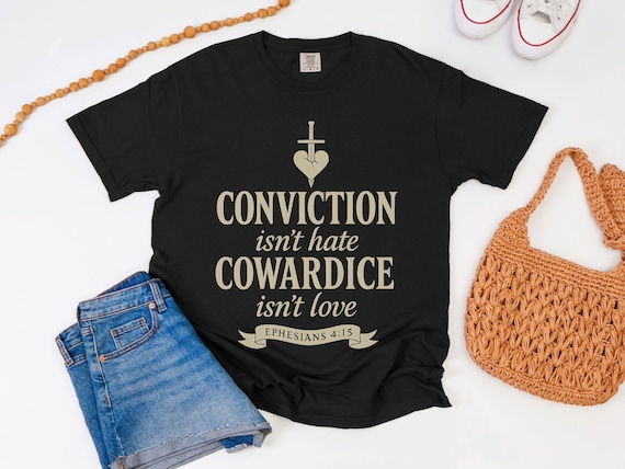 Reformed Christian Comfort Colors Shirt, Christian Tee, Bold Christianity TShirt, Ephesians 4:15 Tee, Bible Verse Faith Shirt, Faith Apparel