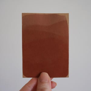 Originele ACEO Anthotype- "Outlook 02"