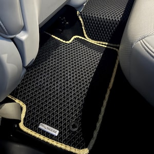 Fiat Custom Floor Car Mats | All Weather EVA Mats for All Cars | Waterproof & Odor-Free | Front and Rear Set |  Perfect Fit Auto Rugs