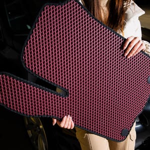 Volvo All Models Custom Car Floor Mats | All Weather EVA Floor Mats | Waterproof & Durable | Full Set Front and Rear