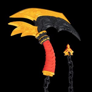 Blazing Fang- Kusarigama (sikkel en ketting)