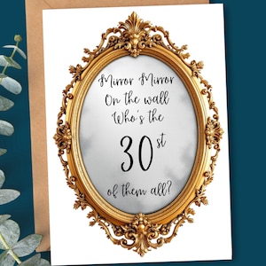 30th Birthday Card Printable Funny Birthday Card for Her Digital Print at Home Sister Birthday Best Friend Turning 30 Her Birthday Thirtieth