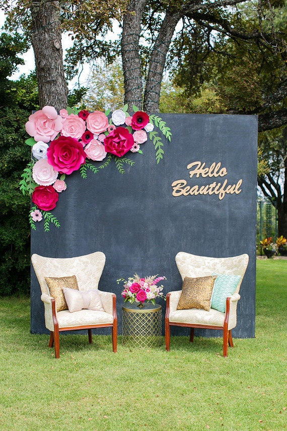 paper flower backdrop flower wall flower backdrop paper etsy paper flower backdrops