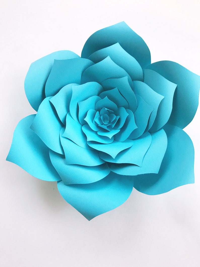 Diy Baby Shower Decor Paper Flowers Baby Shower How To Paper Etsy