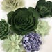 Paper flower succulents, table top succulents, small paper succulents for boho chic decor, paper succulent plants, paper flowers