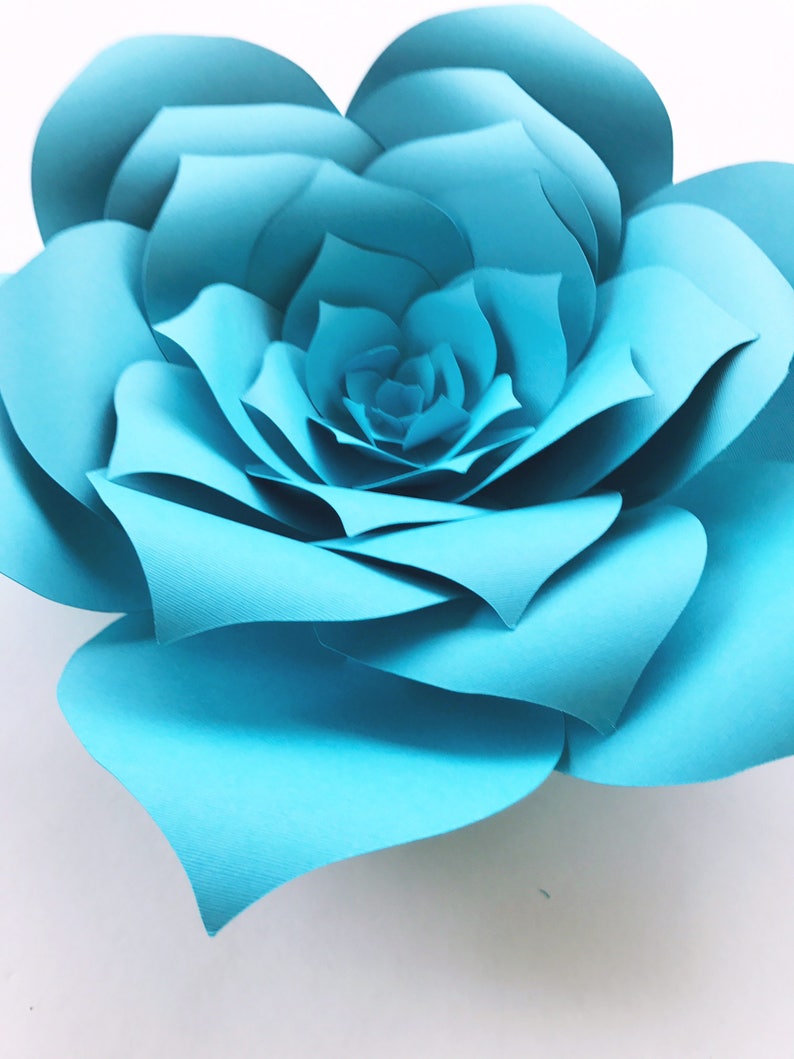 DIY Paper Flower PDF How to Paper Flower Paper Flower Etsy