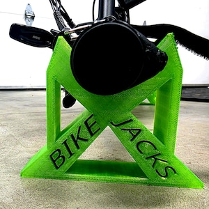 The Original Bike Jacks – Heavy Duty Ebike & Bicycle Handlebar Repair lift Stands - Great bicyclist gift idea - Great ebike accessory