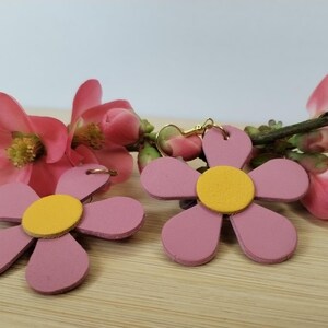 Flower earrings