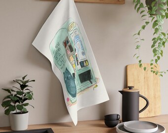 The Cattest Tea Towel