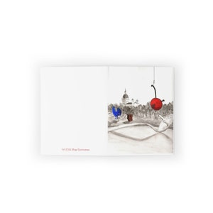 Spoon and Cherry Homecoming Hug Minneapolis Sculpture Garden Love Greeting Cards image 5