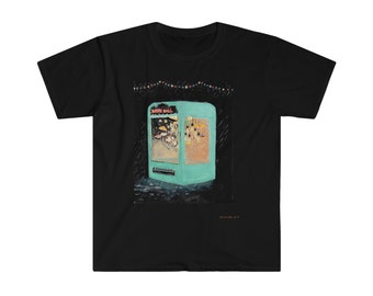 Mothball Imaginary Arcade Game - Unisex Softstyle T-Shirt