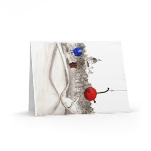 Spoon and Cherry Homecoming Hug Minneapolis Sculpture Garden Love Greeting Cards image 3