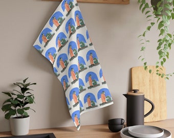 Garden Tour - Patterned Kitchen Towel - Small