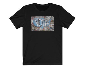 VOTE Short-Sleeved Unisex T-shirt