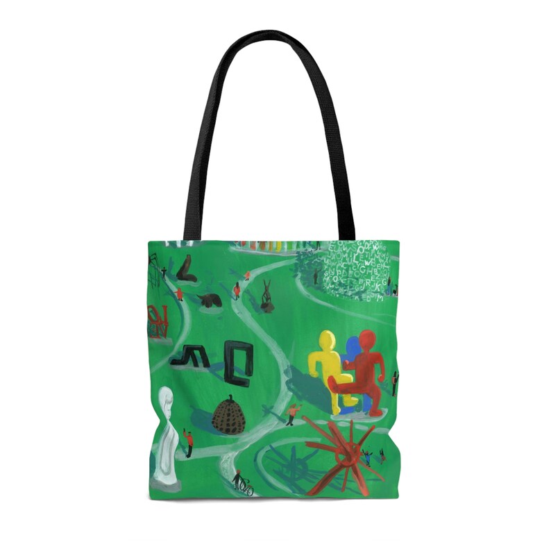 Sculpture Park All-Over Print Tote bag Des Moines Landmarks Pappajohn Sculpture Park image 6