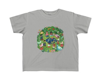 Team Grey Duck - T-shirt en jersey fin pour enfant