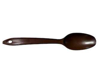 Vintage Hutzler Hooker Brown Melamine Serving Spoon Made in USA #700
