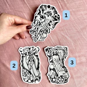 Catholic Christian Jesus stickers