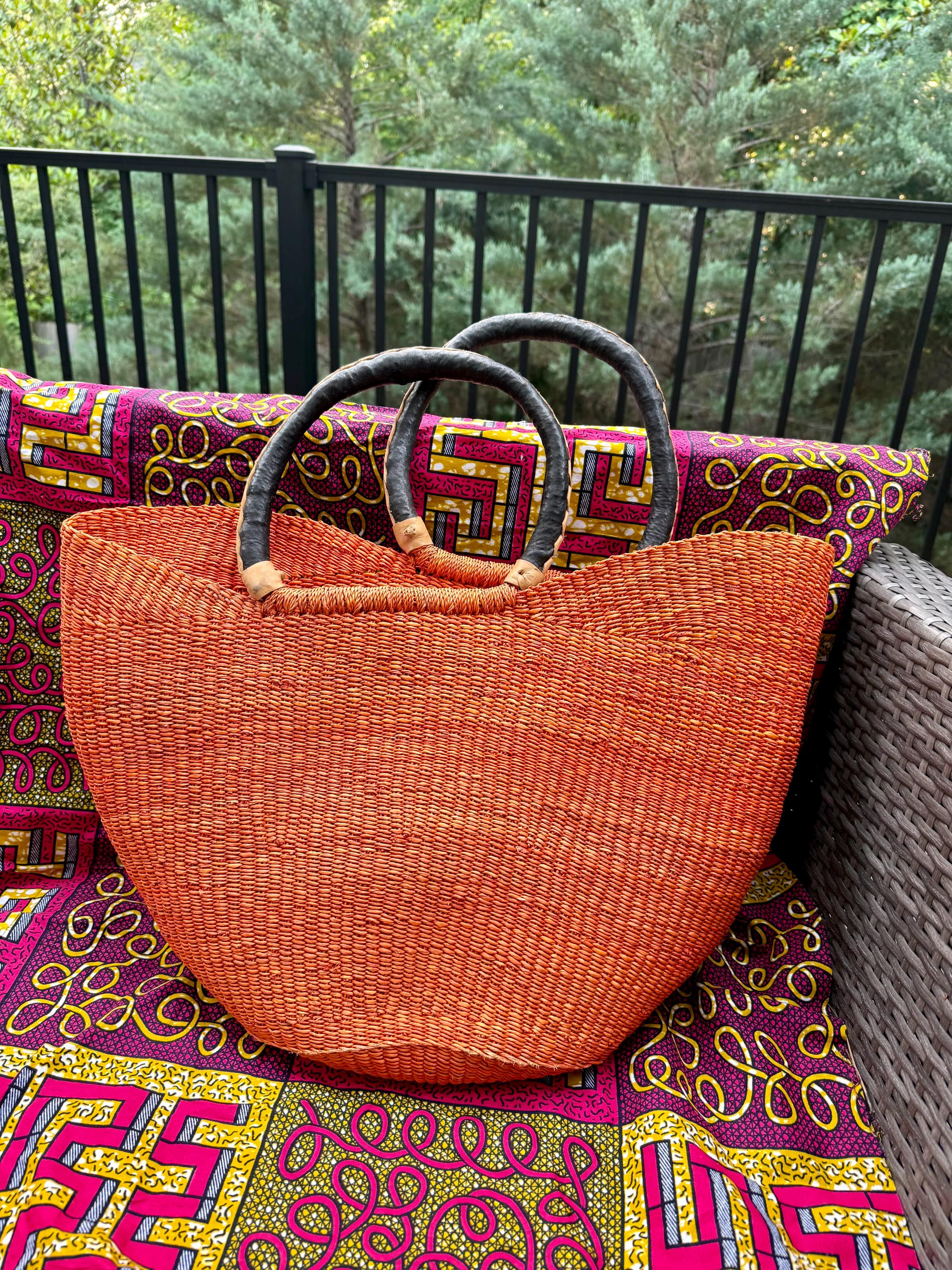 African Basket Bag