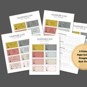 Sexy Valentines Day Printable Love Coupons for Him & Her, Flirty Couples Gift, Spicy Love Vouchers, Naughty Date Night Fun, Instant Download