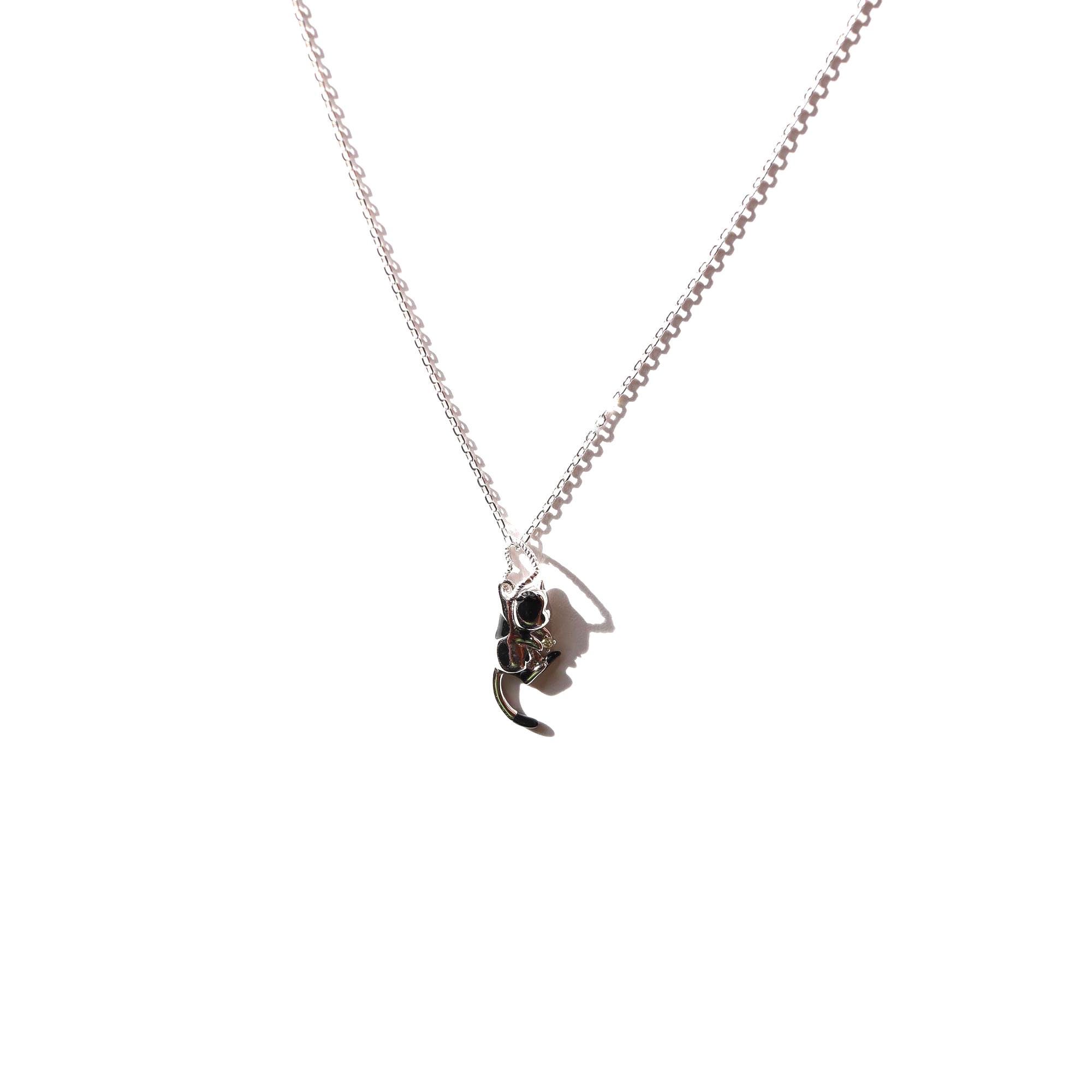 Ciondolo Gatto In Argento Sterling 925, Charm Gattino Giocoso Con Anello Aperto Per Collane