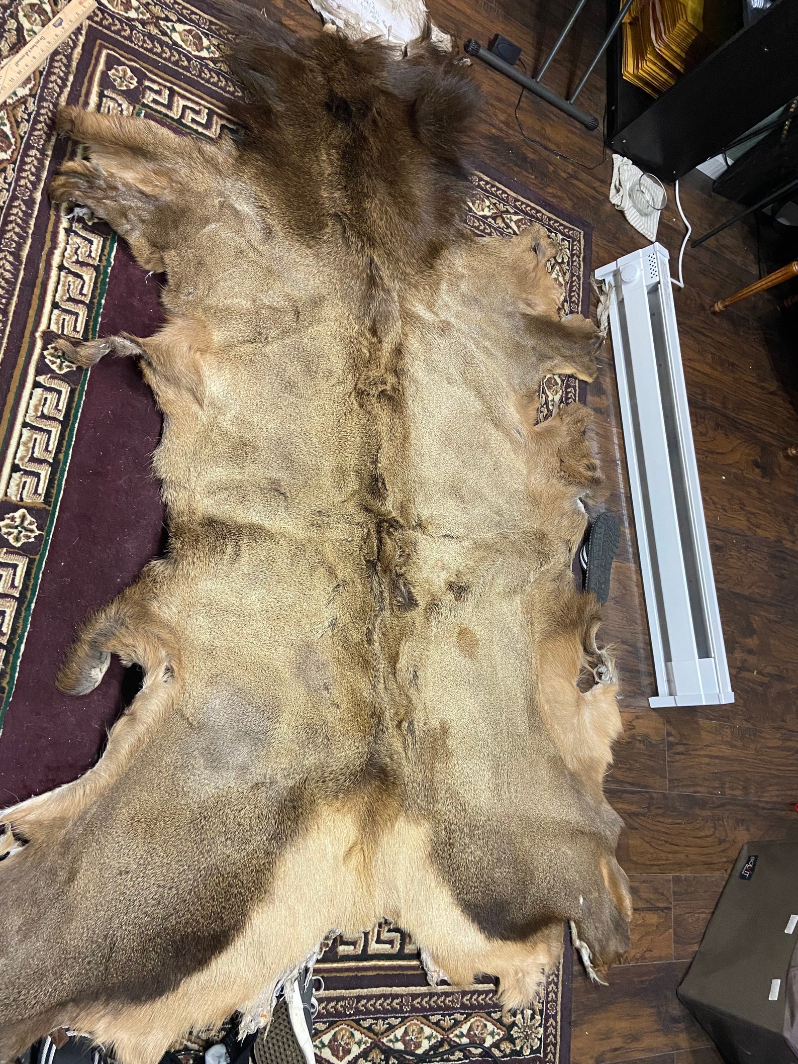 Painted Elk hide robe Native American Made Traditional Earth Etsy