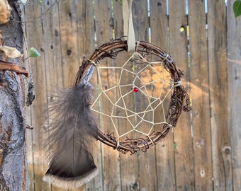 NATIVE MADE Dreamcatcher 6" certificate of authenticity