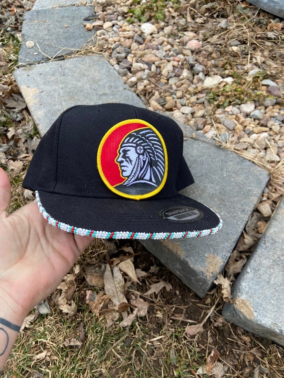 Beaded Native American Hat by American 