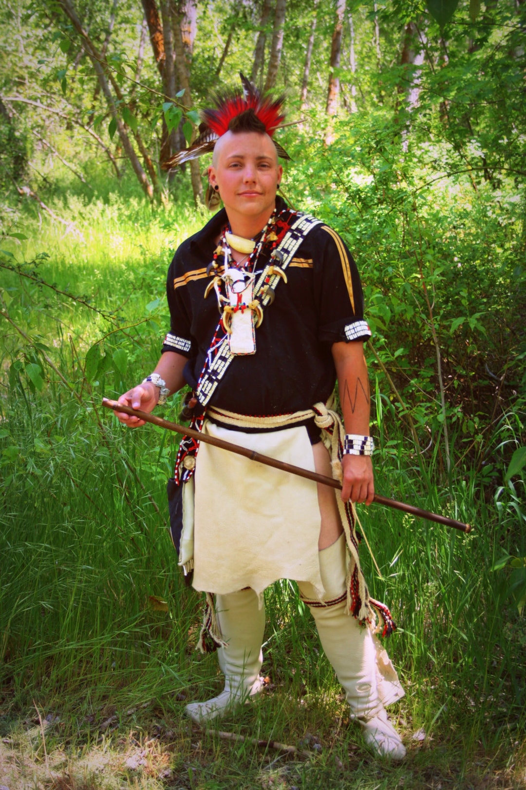 Buckskin Pants  Mountain man clothing, Native american clothing, Buckskins