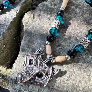 wolf necklace celtic style Ulfhednar warrior style one per purchase úlfheðnar