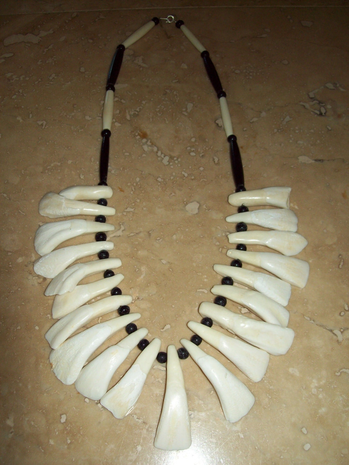 Buffalo Tooth Necklace - AlphaVariable