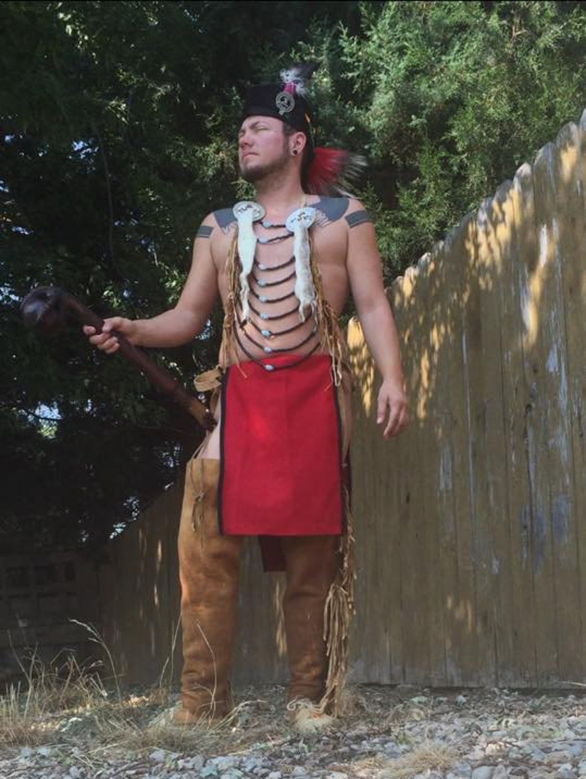 Native American Made Loincloth Breechclout for Pow Wow Regalia Etsy