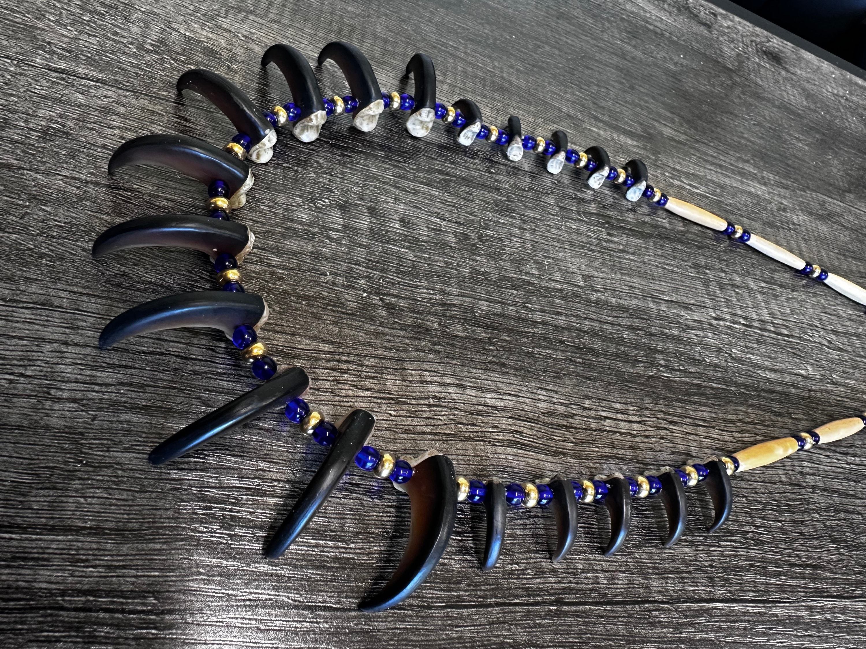 Black Bear Claw Necklace Native American Made With RESIN Claw - Etsy
