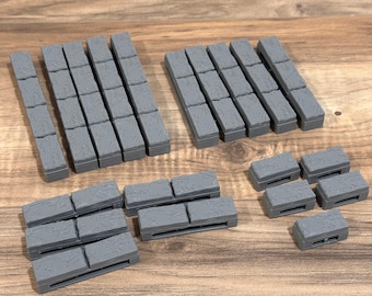 half floor dungeon tile kits | DnD, Pathfinder, TTRPGs | diy terrain