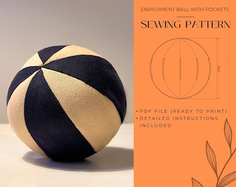 Enrichment Ball Sewing Pattern