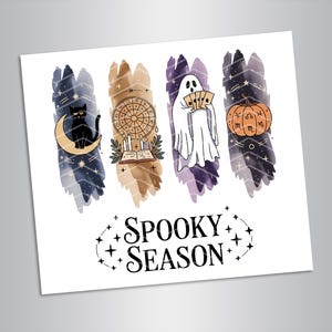 Spooky Season Png, Vintage Halloween Ghost Png, Coquette Fall Pumpkin Shirt Design, Halloween Brushstroke Sublimation, Witchy Vibes Png